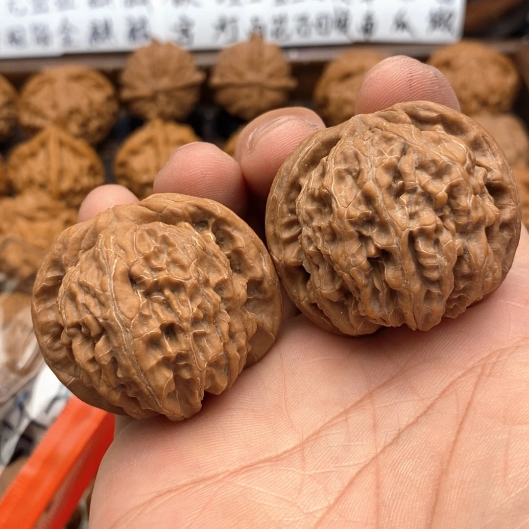 吊坠文玩核桃42尺 全品金麒麟 11