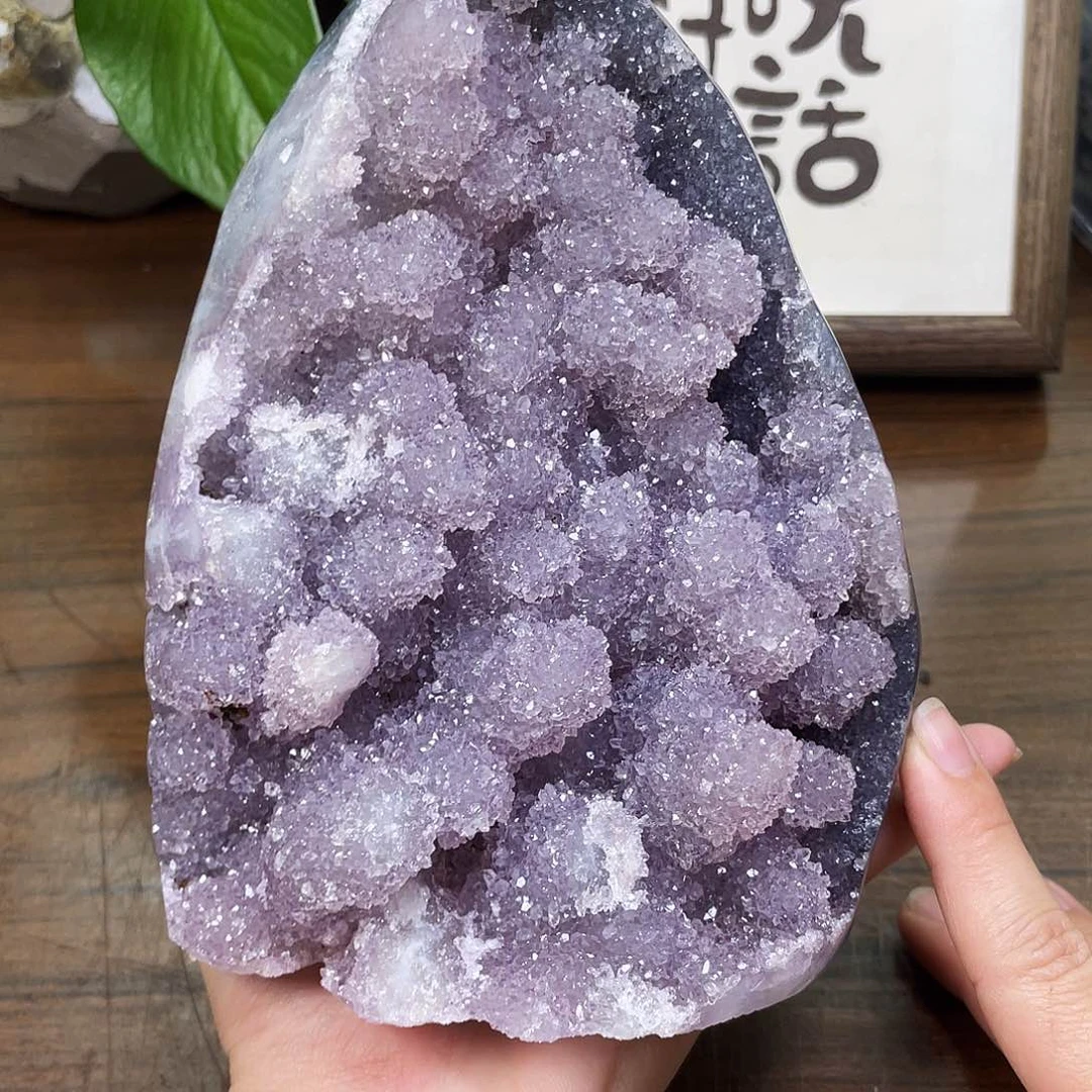 水晶珠宝半成品未镶嵌摆件