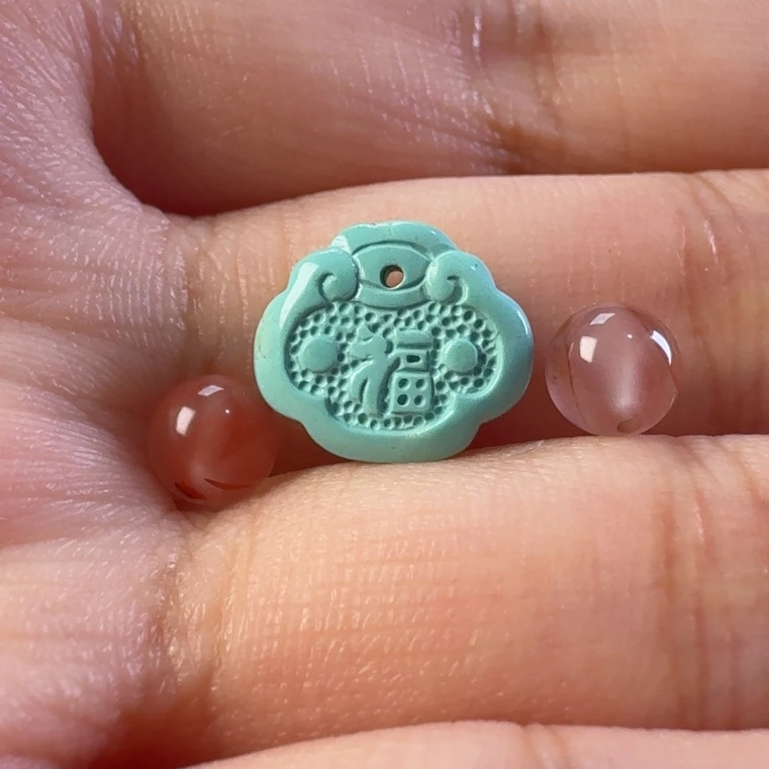 南红玛瑙未镶嵌吊坠(不含链)