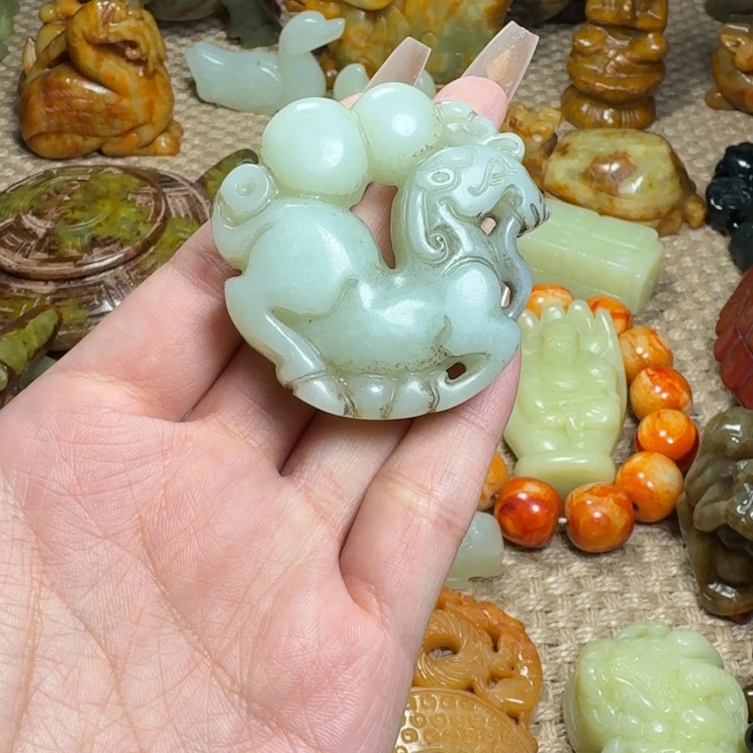 吊坠白玉菩提挂件