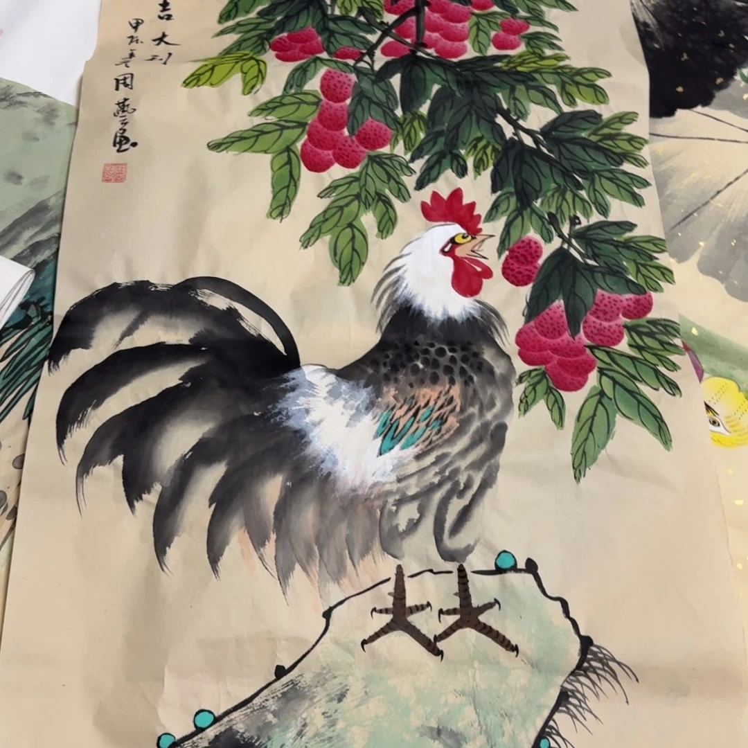 国画晓彤美术馆直播间