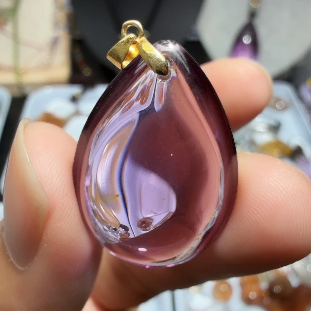 未镶嵌颈饰水晶水晶