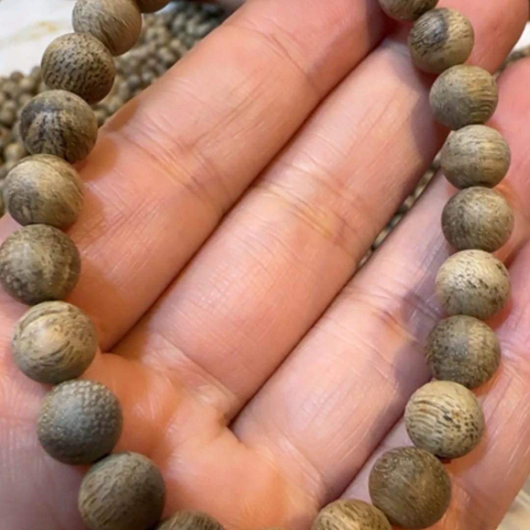 【闪购商品】手串沉香阿*文莱沉香7m手串