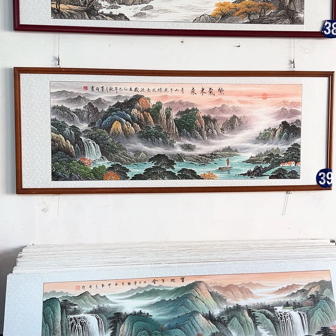 潍***家国画手绘保证假一罚万