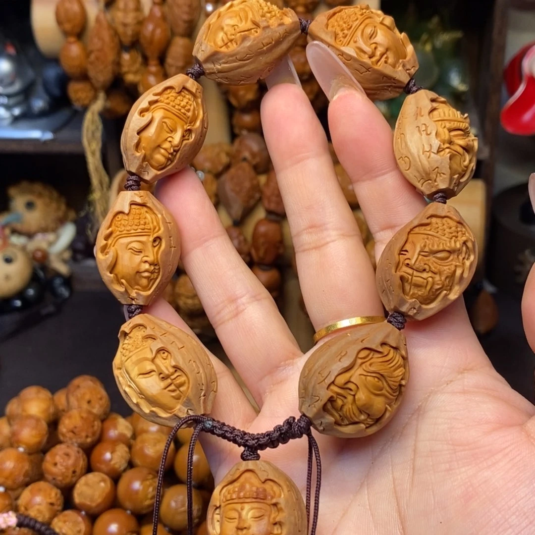 手串/手链橄榄核四花一念2.3