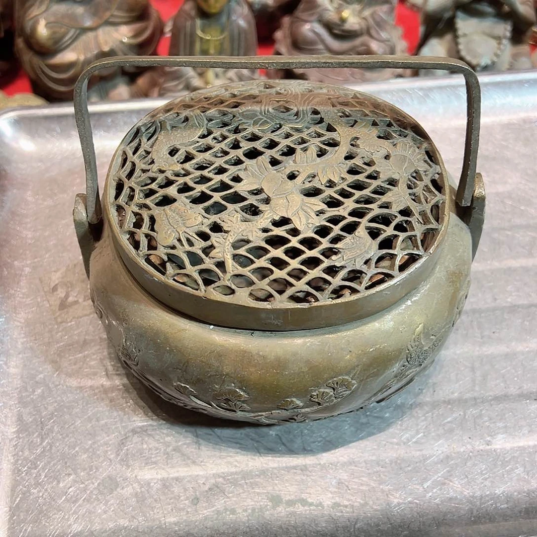 宏黄铜摆件工艺品，