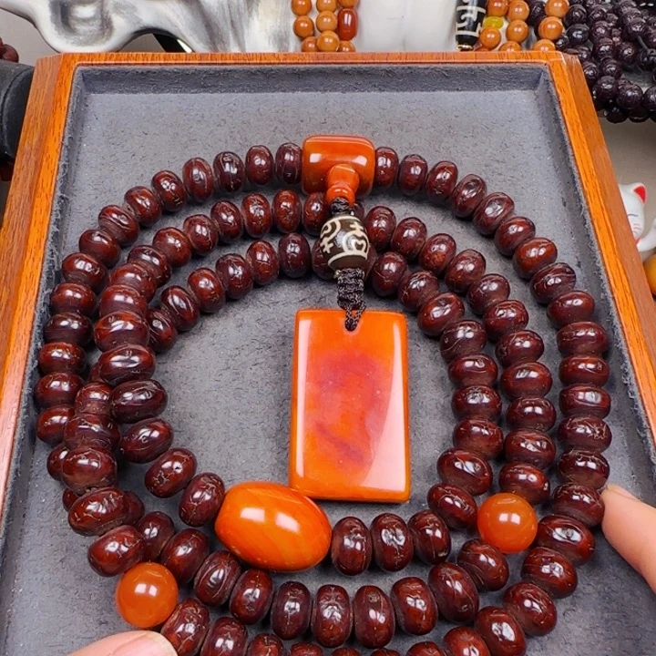 凤眼菩提吊坠脖挂