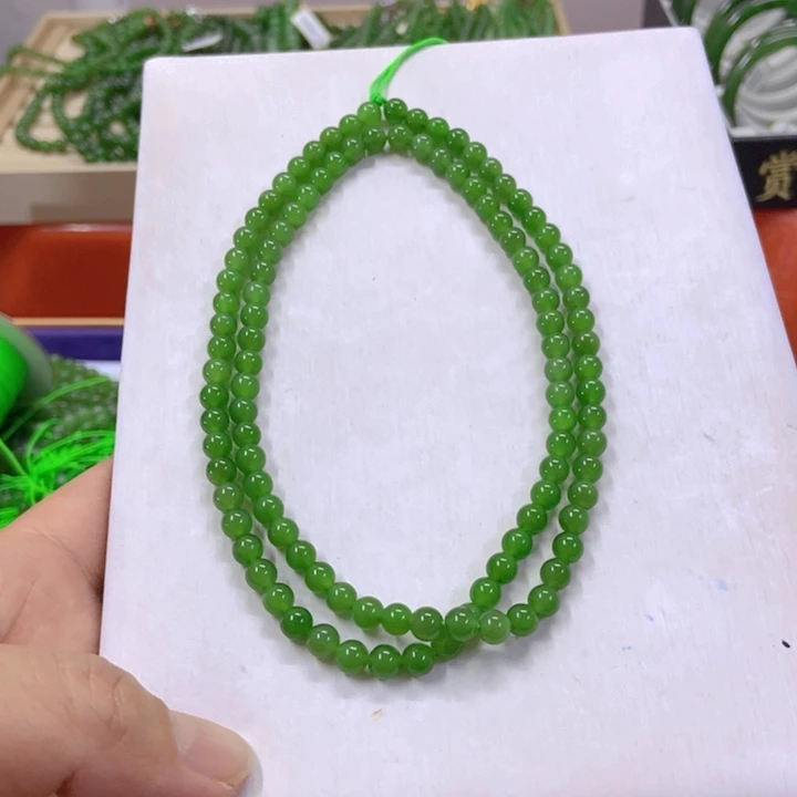 【闪购商品】和田玉（碧玉）颈饰未镶嵌11