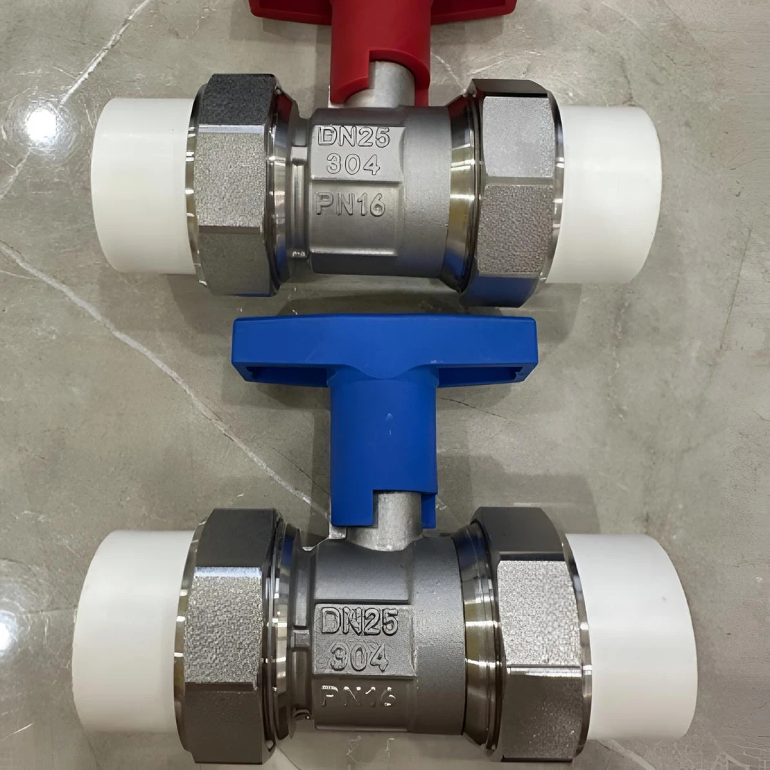 304不锈钢材质高柄PPR32调节阀暖气片地暖散热器管道开关阀大体