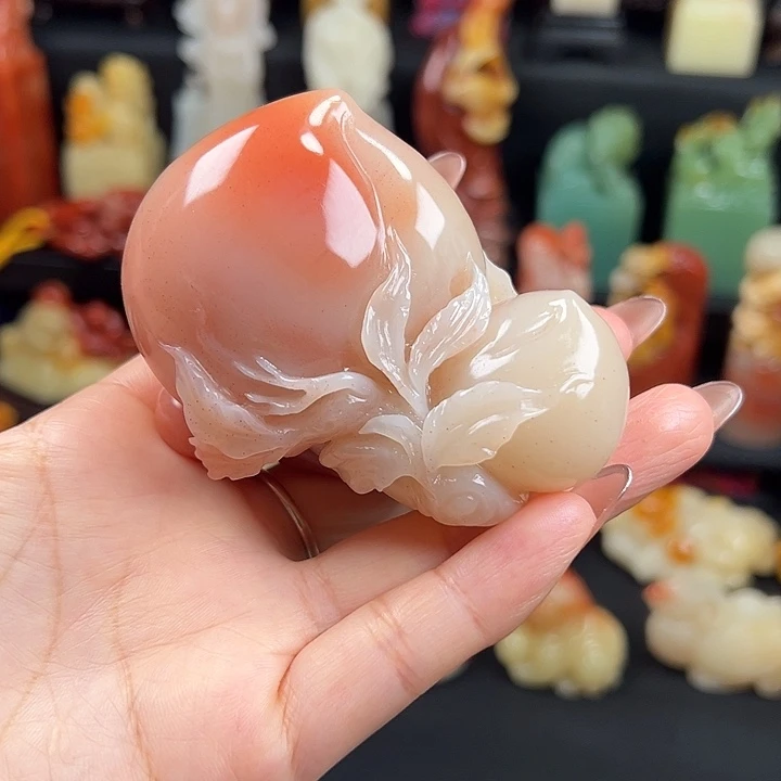 寿山石老性芙蓉石
