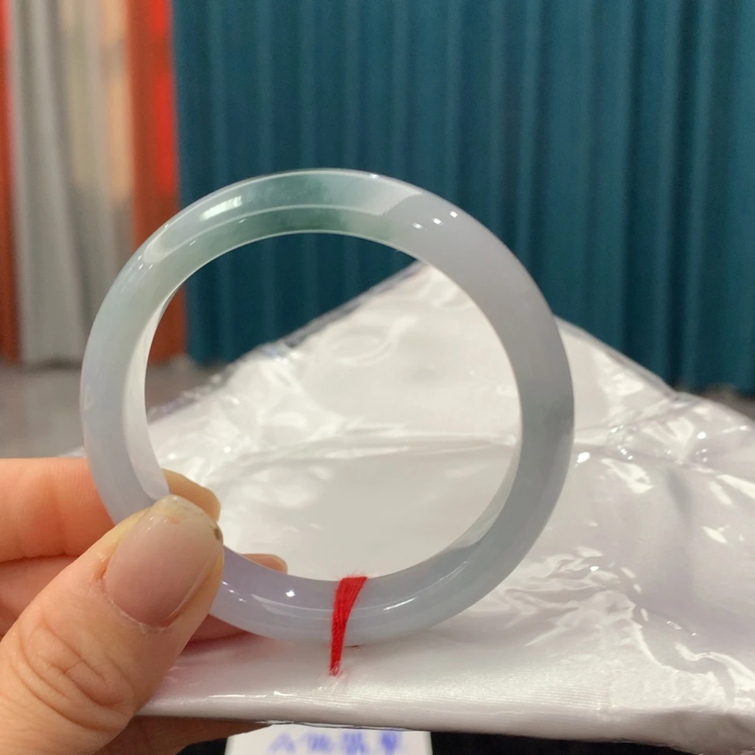 未镶嵌手镯翡翠完美者慎拍圈口53