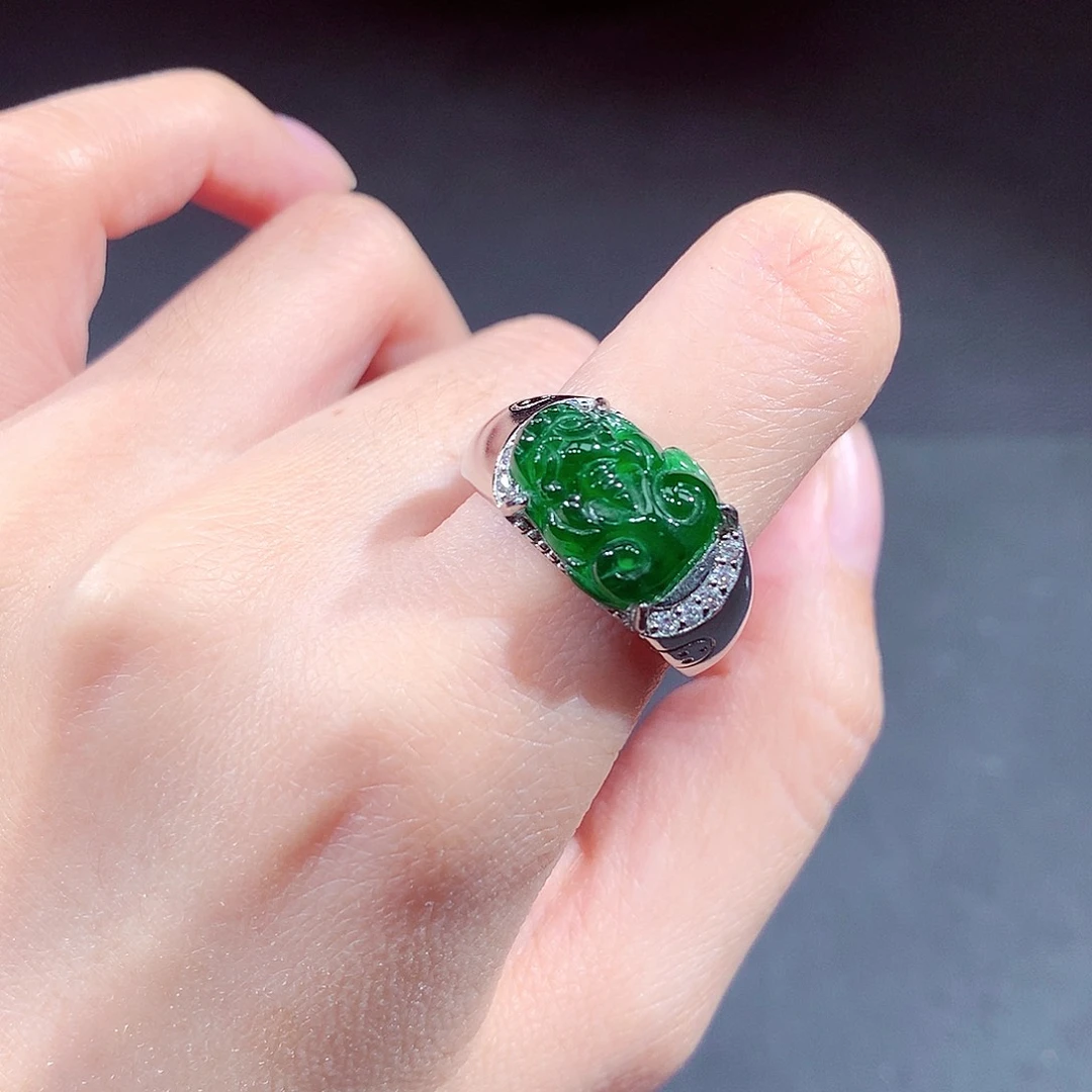 未镶嵌戒指翡翠翡翠