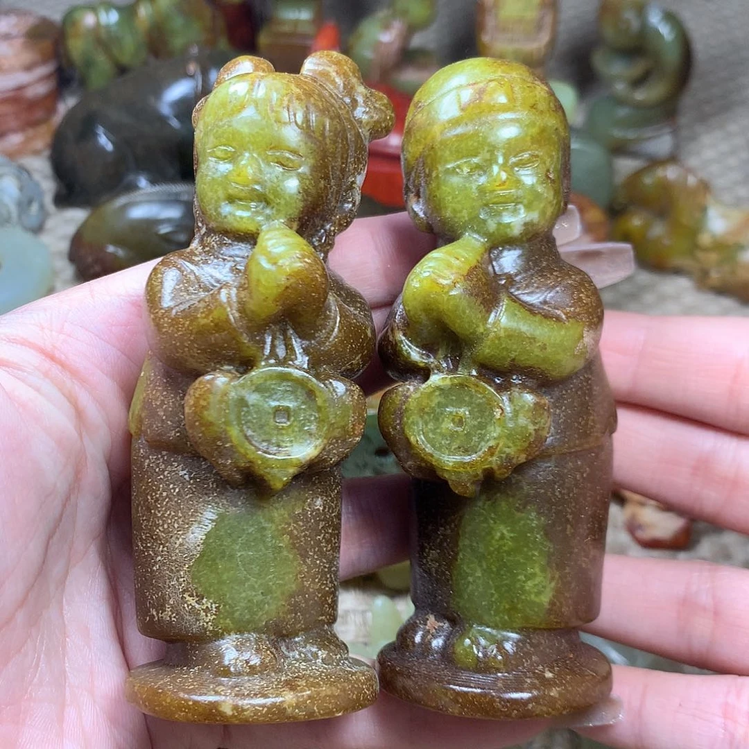 白玉菩提吊坠挂件