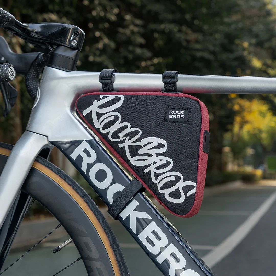 洛克兄弟自行车包三角包上管包前梁包山地公路车工具鞍包手机收纳