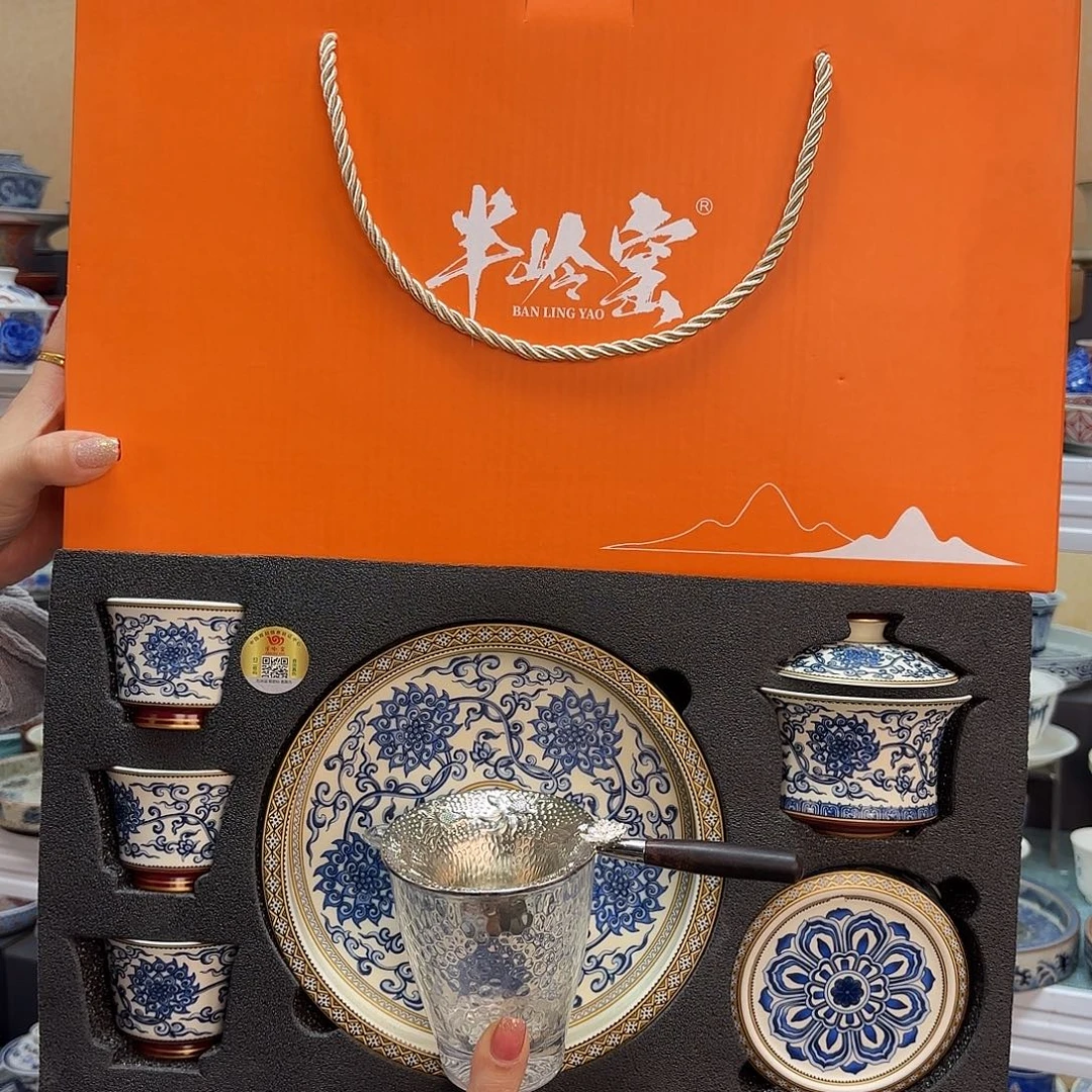 盖碗还不错，好看！