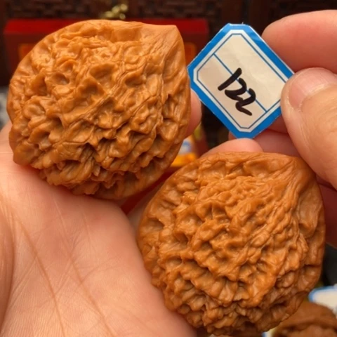 文玩核桃吊坠官帽49