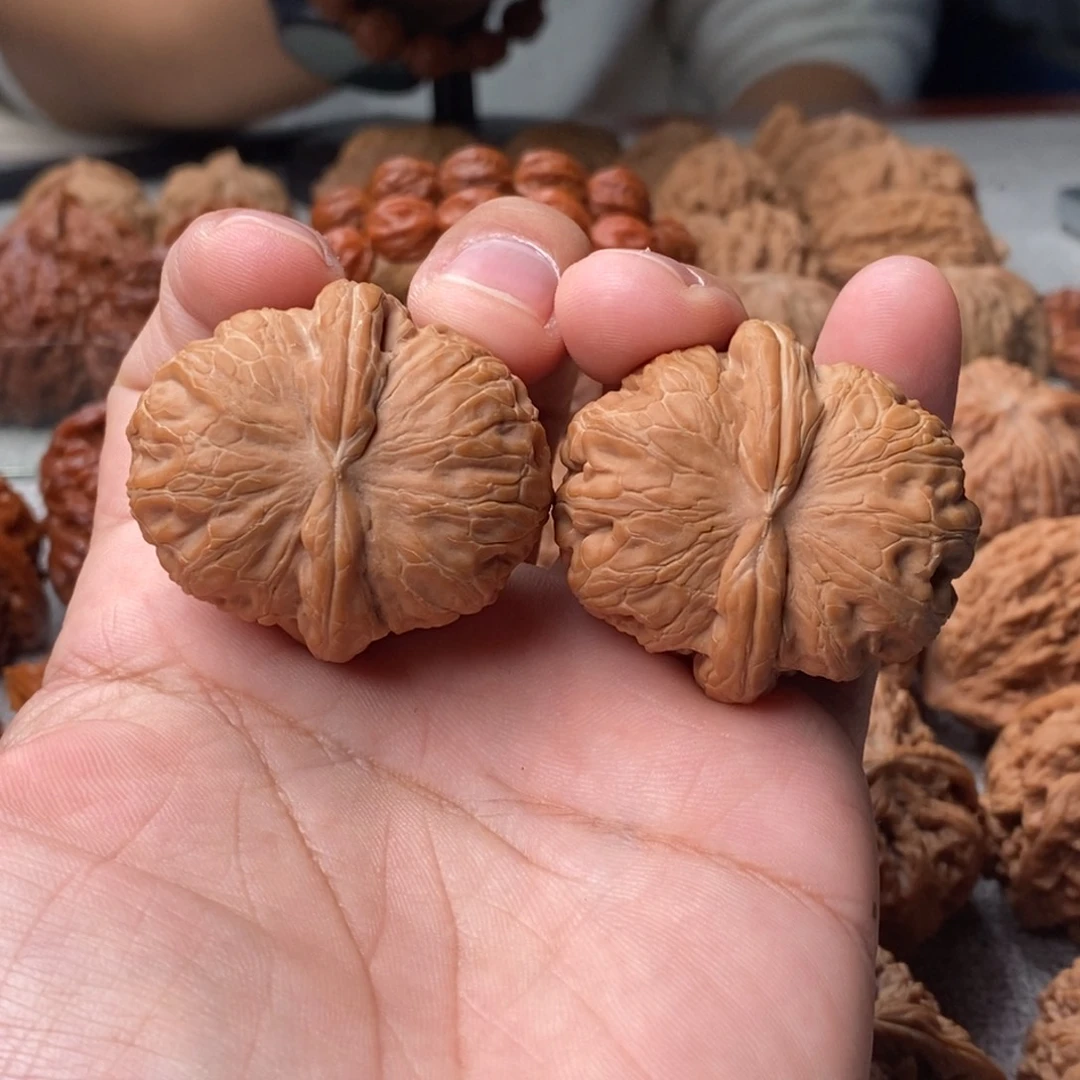 用***9吊坠文玩核桃平谷元宝43