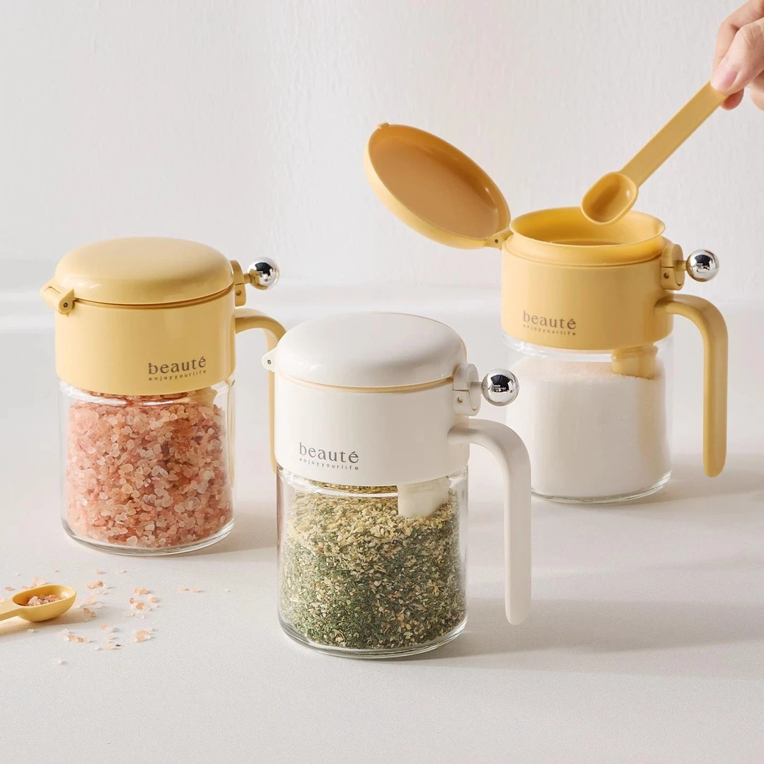 调料盒调味罐家用厨房调料组合套装盐味精胡椒辣椒收纳佐料调味瓶