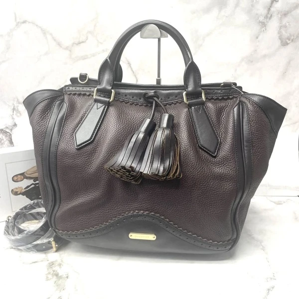 95新/博柏利/妃鱼/手提包/市场价15999/250209LT0021