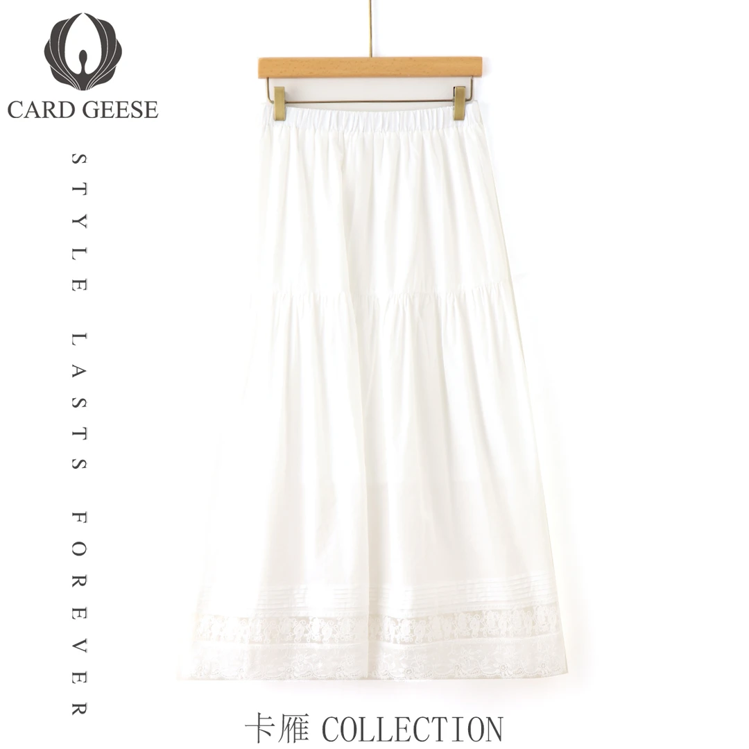 卡雁CARD GEESE25新款轻奢时尚半裙MYJ2-25A598-25010
