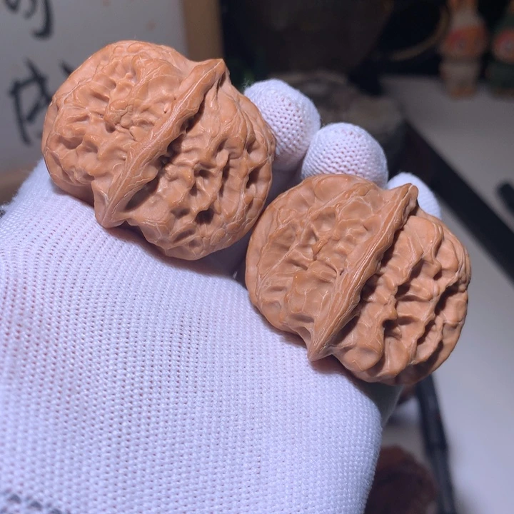 把件文玩核桃平谷方块