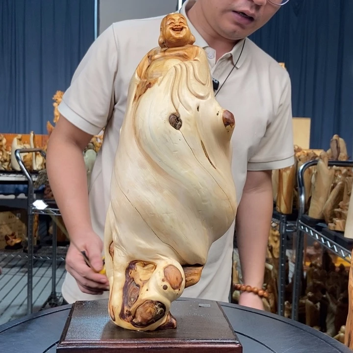 柏木（崖柏）随型摆件