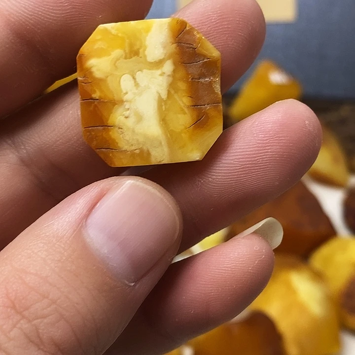 未镶嵌定制蜜蜡小*象定制四叶草