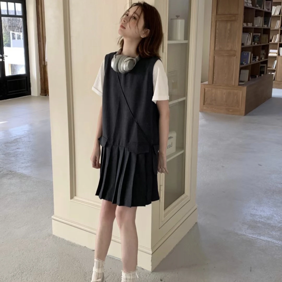 集合链接（100-300）夏季韩货品质连衣裙套装时尚敏儿治愈系女装