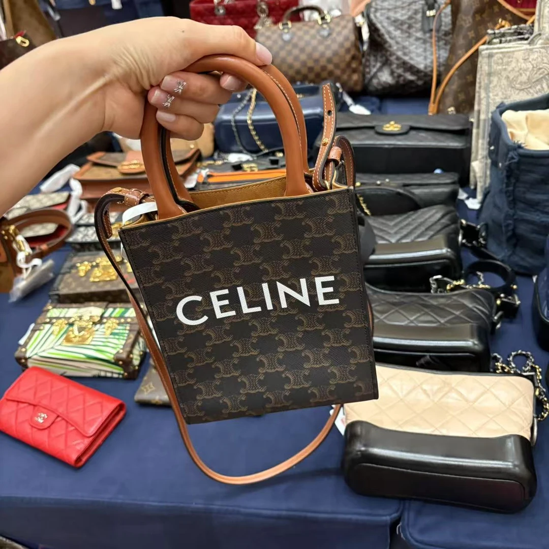 95新 Celine/思琳 思琳琴谱手提斜挎包/7.8/晓晓