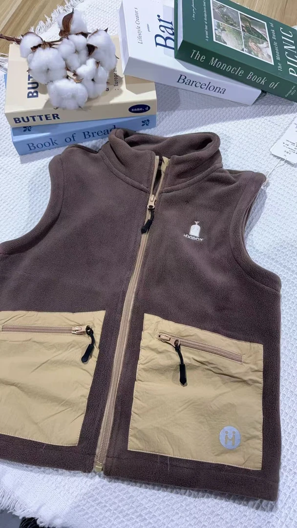 海小丫冬款儿童马甲  2430662B（林听）