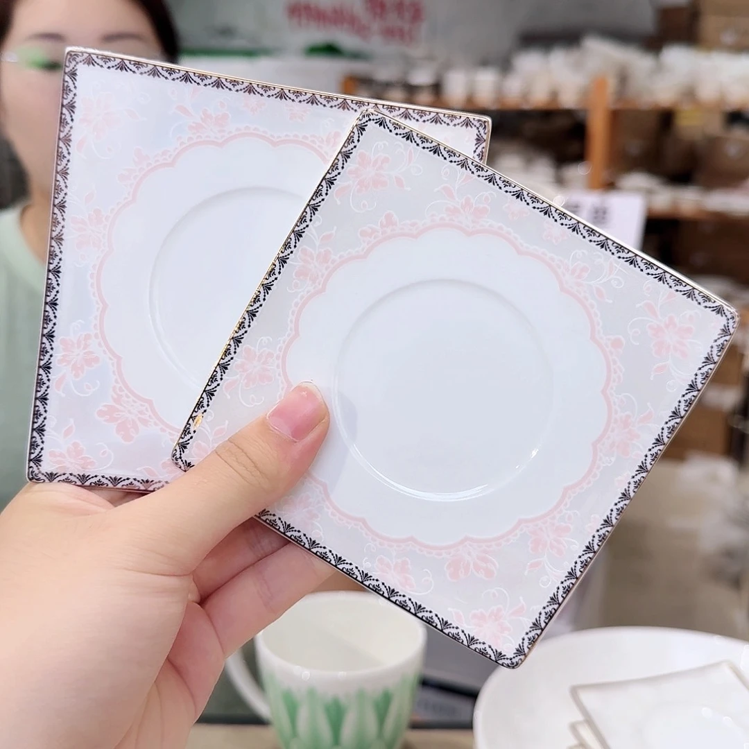 骨瓷高骨6英寸味碟15cm4个