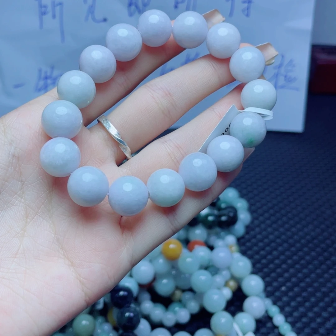 未镶嵌戒指翡翠珠串
