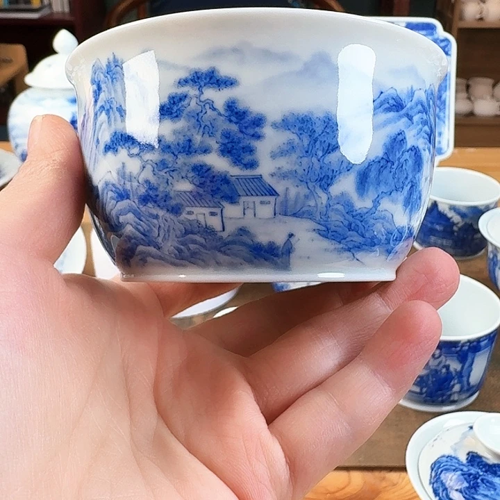 杯闲****干纯手工制作陶瓷工艺