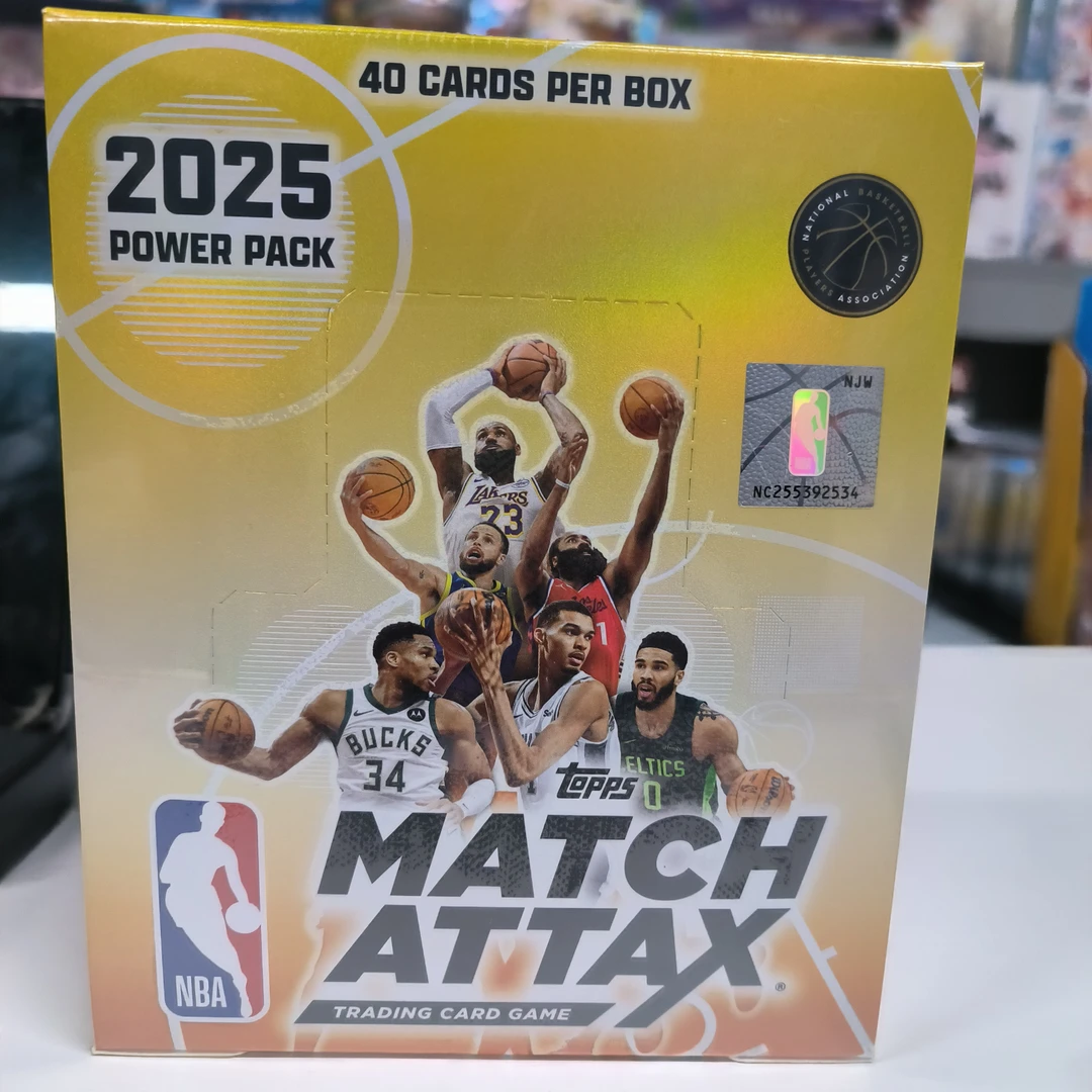 【星游卡牌】2025nba topps 篮球能量对战包 默认代拆