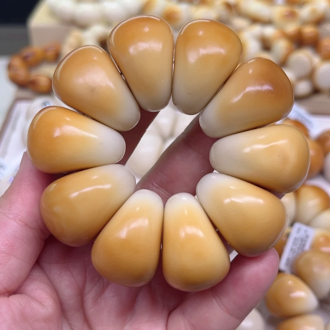 菩提根/象牙果手串卡28+ 山竹瑕5-10-109