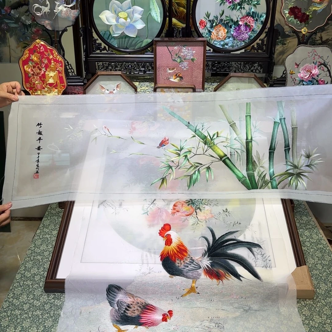 刺绣刺绣工艺精湛独特工艺精心