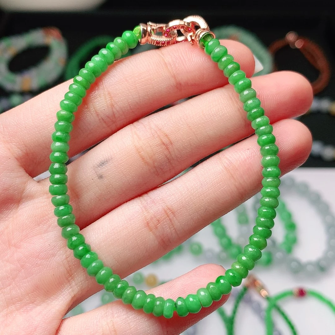 手链翡翠未镶嵌翡翠