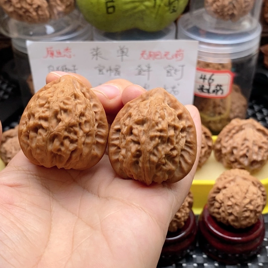 吊坠文玩核桃福利36金牛小修
