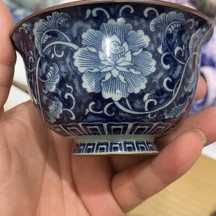 摆件景德镇陶瓷主人杯24556