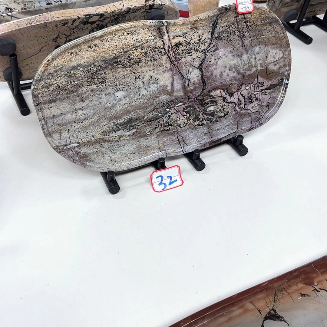 广西石天然国画石干泡台