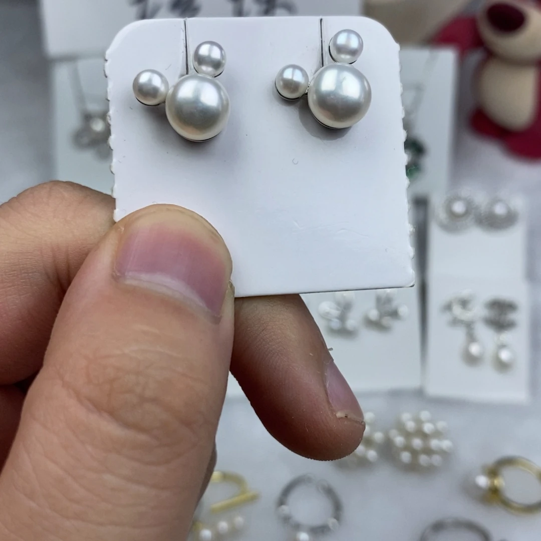 耳饰淡水珍珠未镶嵌
