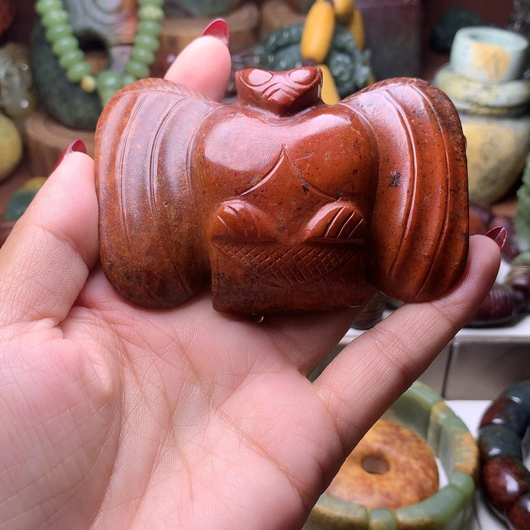 岫岩河磨玉（透闪石质玉）未镶嵌手链
