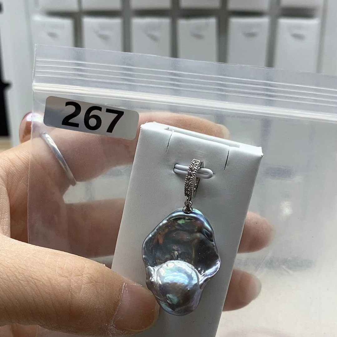颈饰合金淡水珍珠