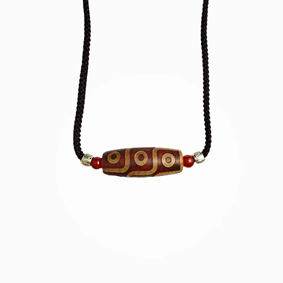 九眼添珠玛瑙吊坠A46-01赠礼盒(多样性发)