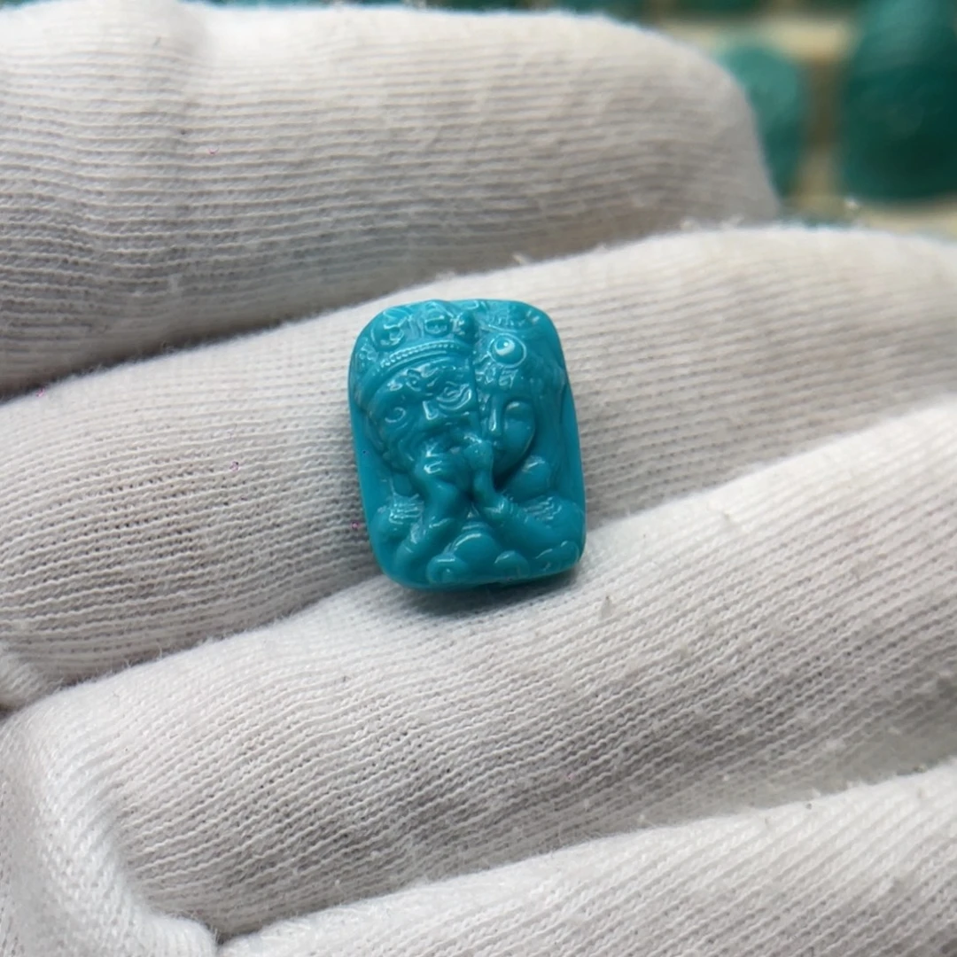 绿松石未镶嵌颈饰卡12.6-16-7