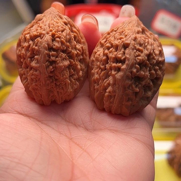 把件文玩核桃大蒜头 全品