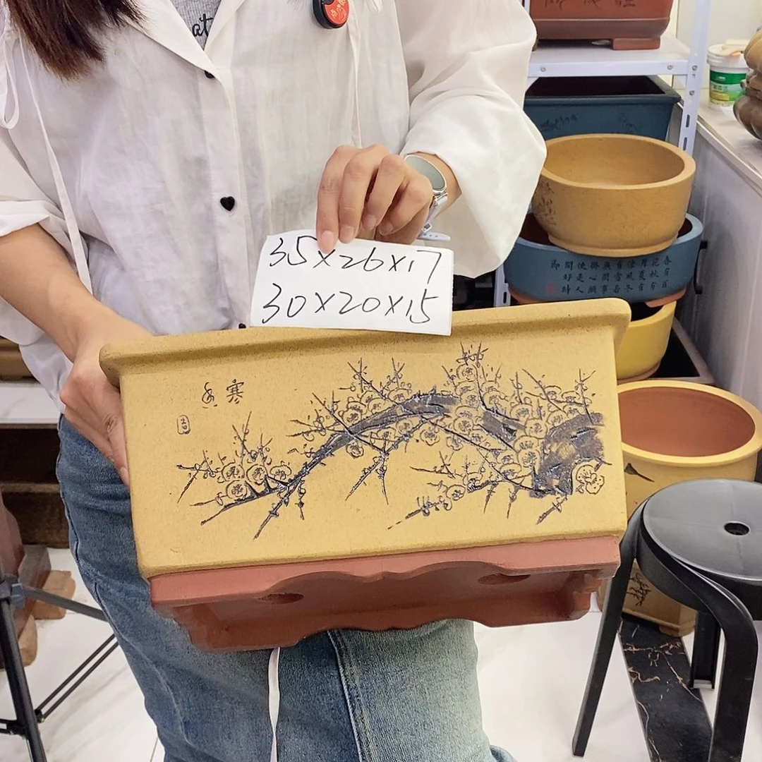 紫砂花盆紫砂花盆