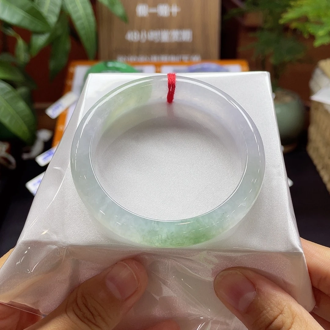 晴***紫未镶嵌手镯翡翠链接99