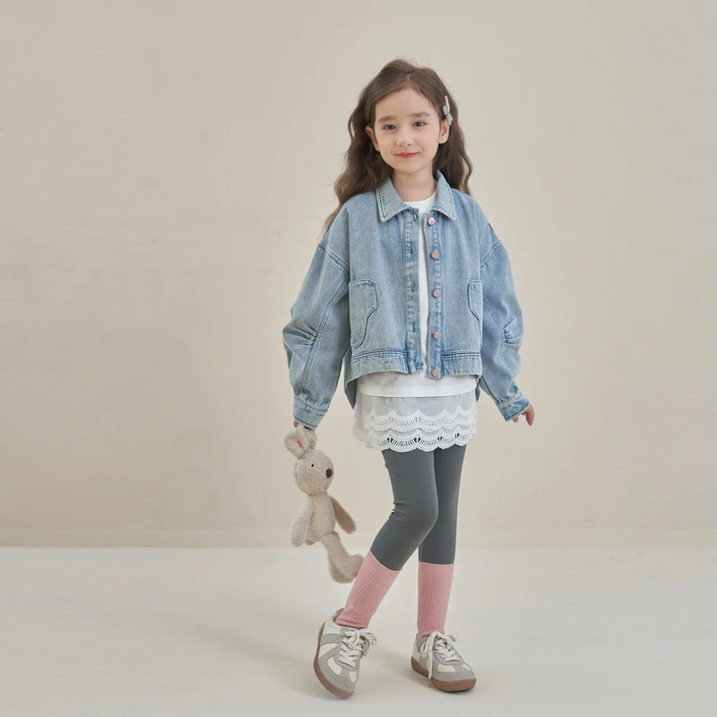 【杨梅家】女童牛仔外套WF5305