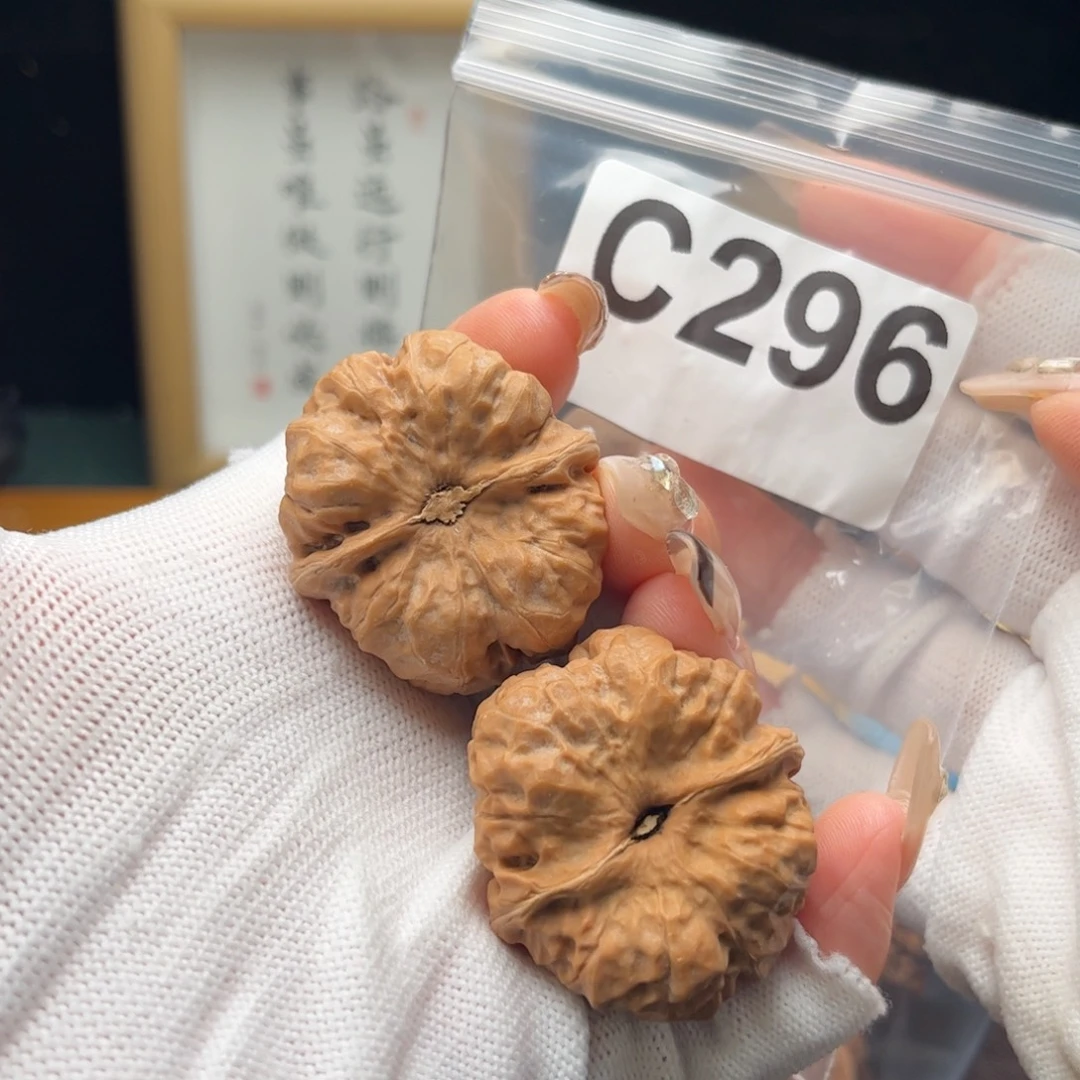 文玩核桃把件35蛤蟆头c296